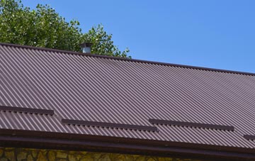 typical Gooseberry Green corrugated roof uses